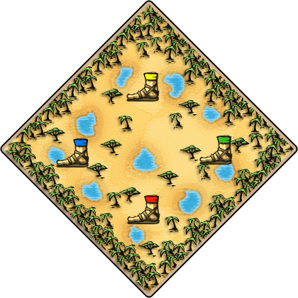 African Clearing minimap