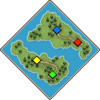 Team Islands minimap